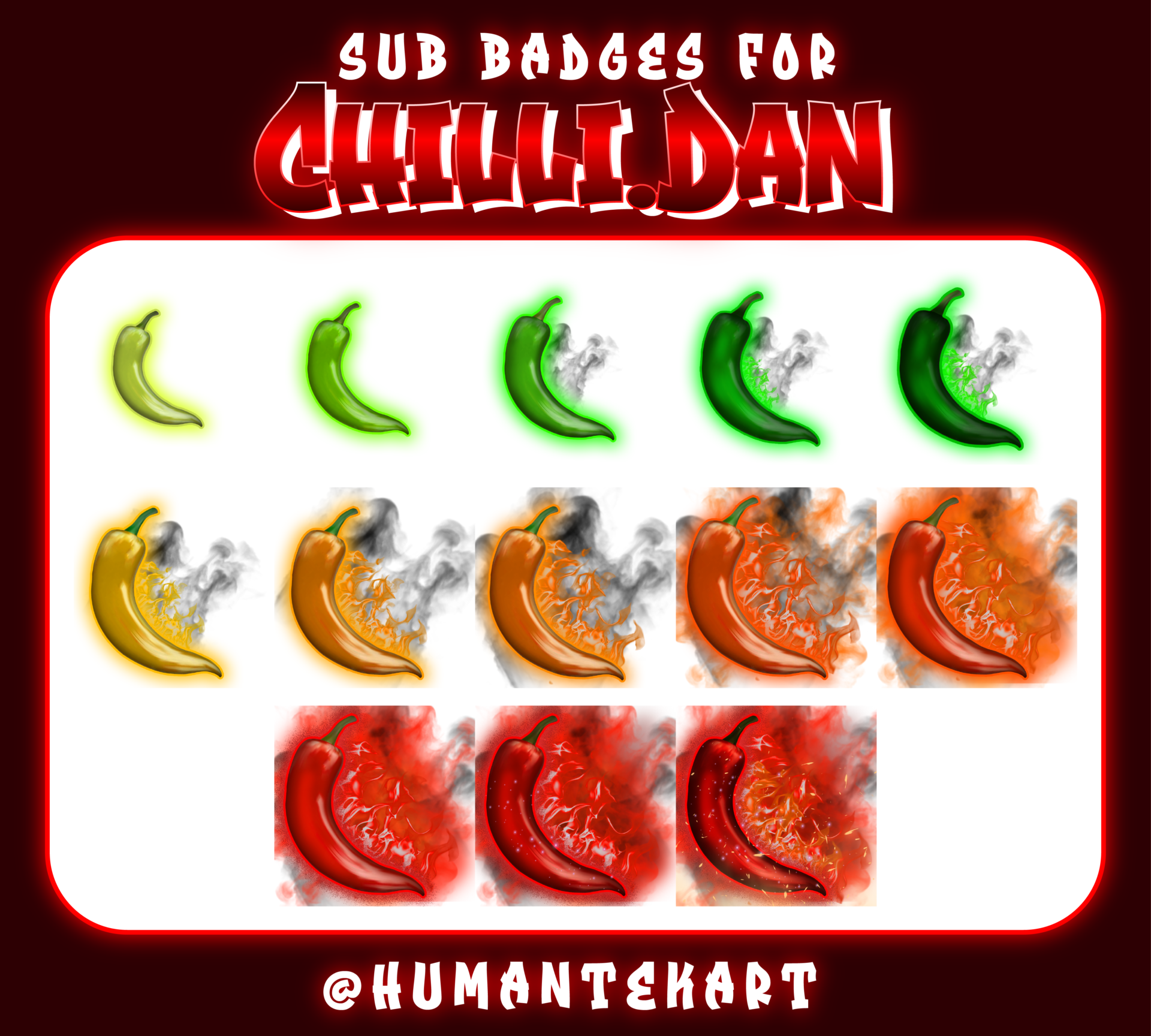 Chilli.Dan Sub badges