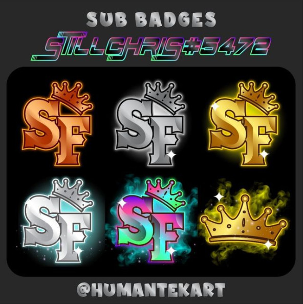 Chris Sub badges