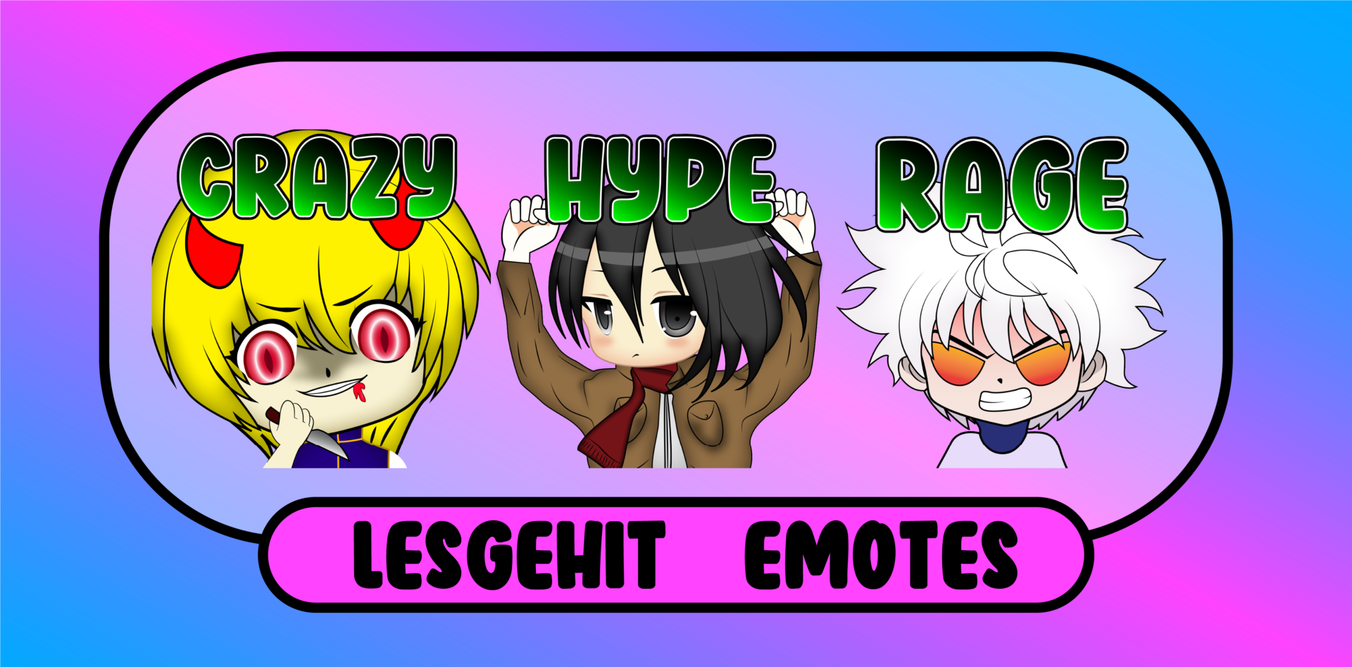 lesgehit emotes